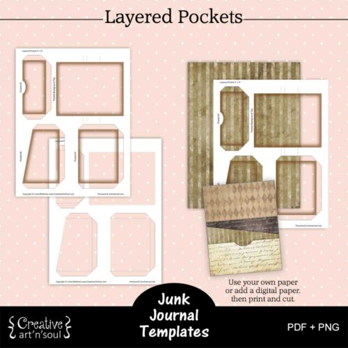 Templates for Printable Junk Journals