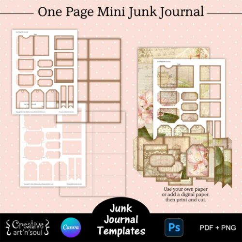 Printable Junk Journal Template