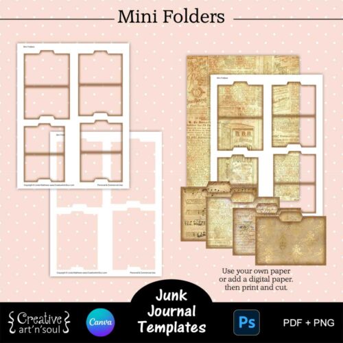 Printable Junk Journal Template