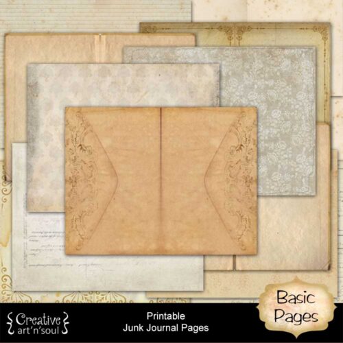 Printable Junk Journal Pages