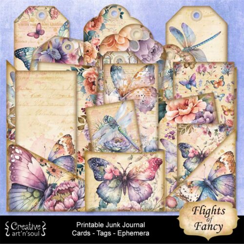 Printable Junk Journal Pages