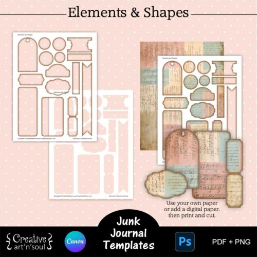 Printable Junk Journal Template