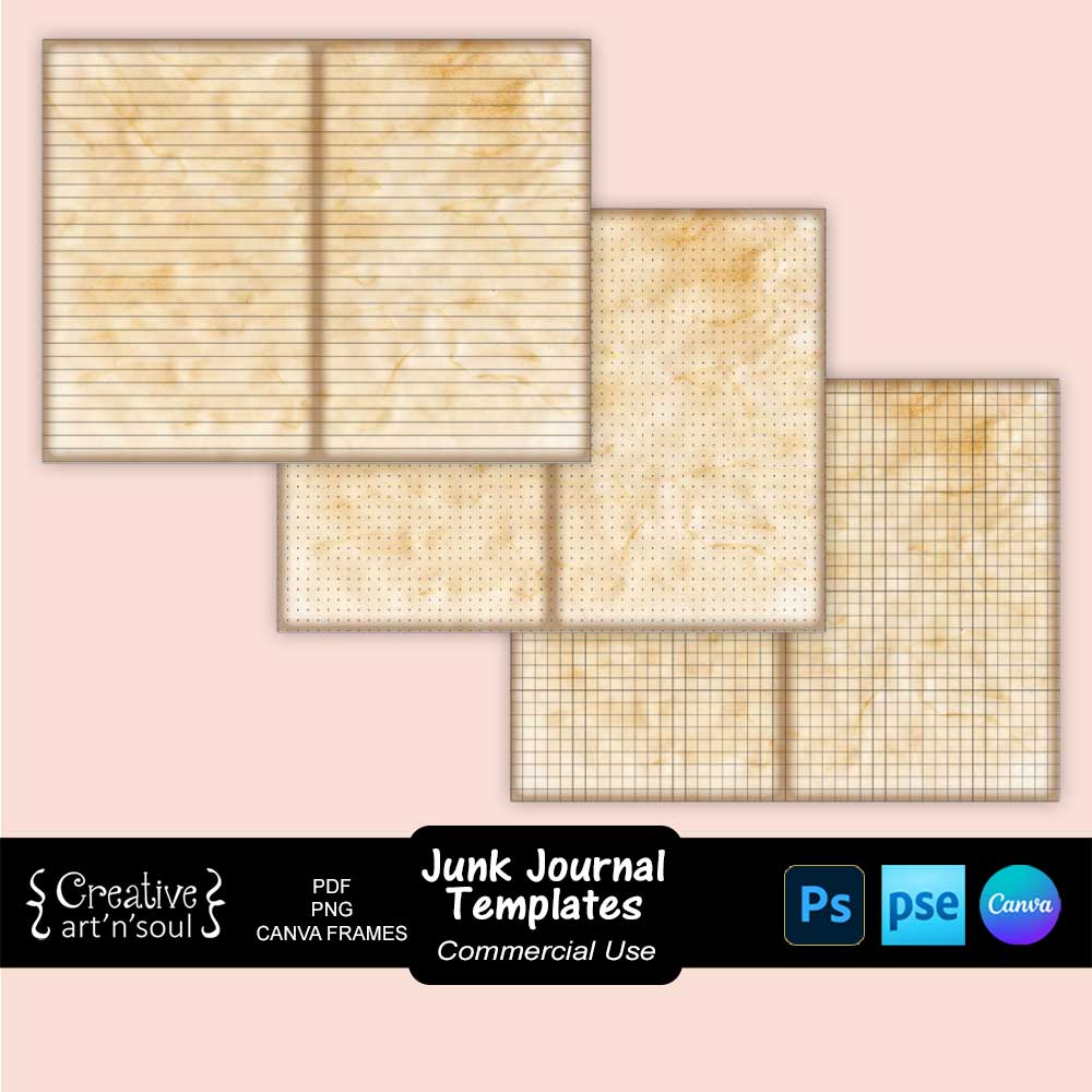 Junk Journal Page Templates Lines Dots Grd Junk Journal Page Templates Lines Dots Grd