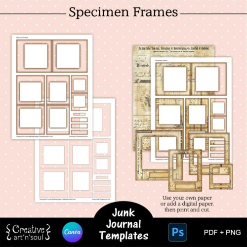 Printable Junk Journal Templates