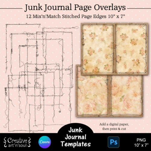 Printable Junk Journal Template