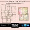 Printable Junk Journal Page Templates