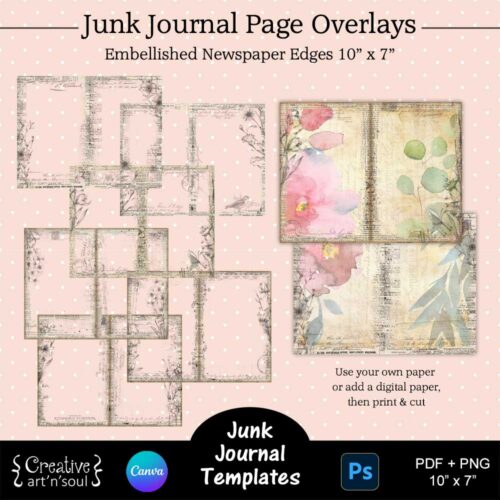 Printable Junk Journal Template