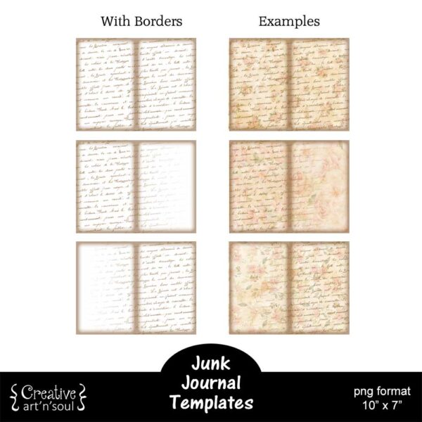 Printable Junk Journal Template