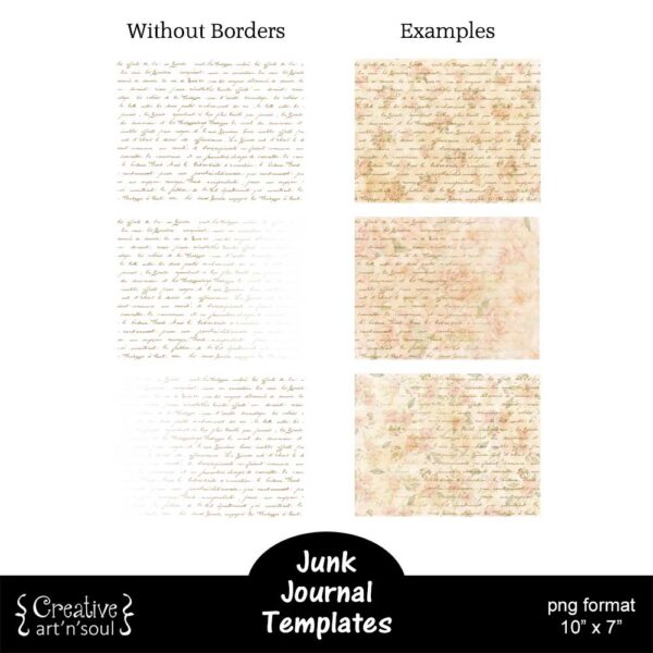 Printable Junk Journal Template
