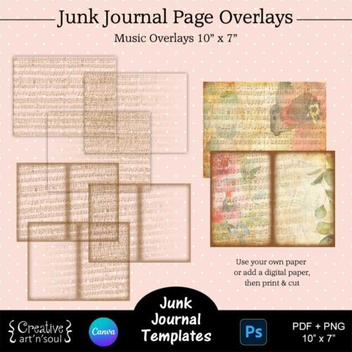 Printable Junk Journal Template