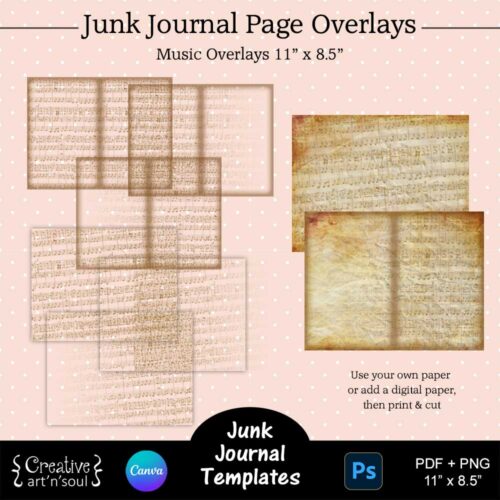 Printable Junk Journal Template