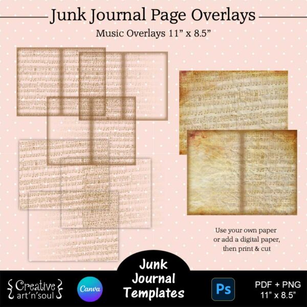 Printable Junk Journal Template