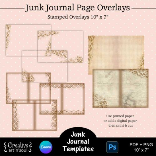 Printable Junk Journal Template