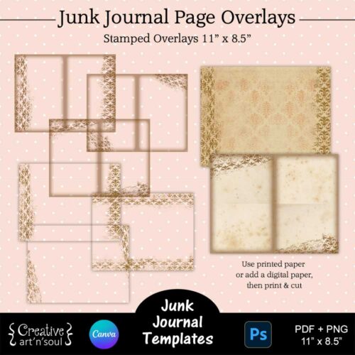 Printable Junk Journal Template