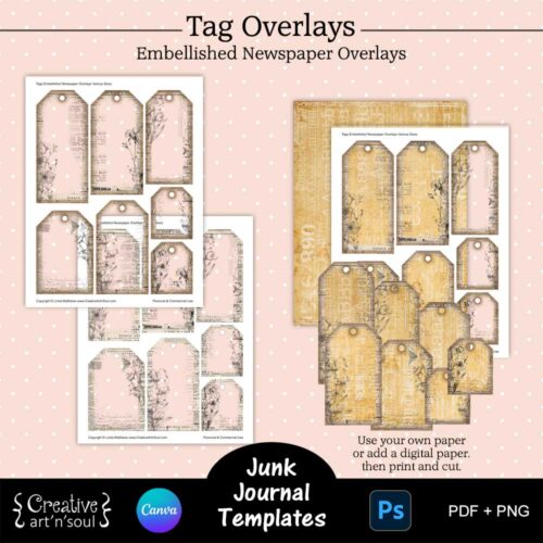 Printable Junk Journal Templates