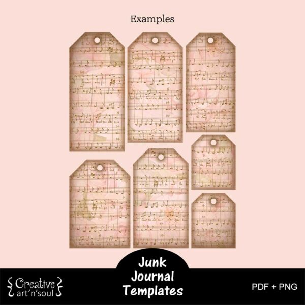 Printable Junk Journal Templates