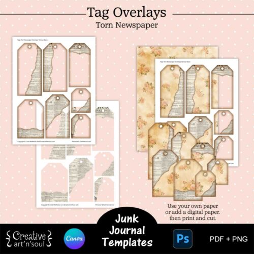 Printable Junk Journal Template