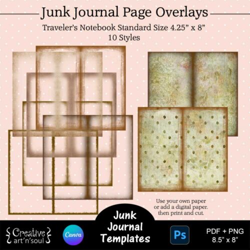 Printable Junk Journal Templates