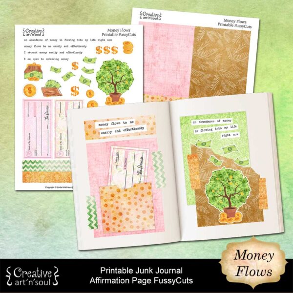 Printable Junk Journal FussyCuts