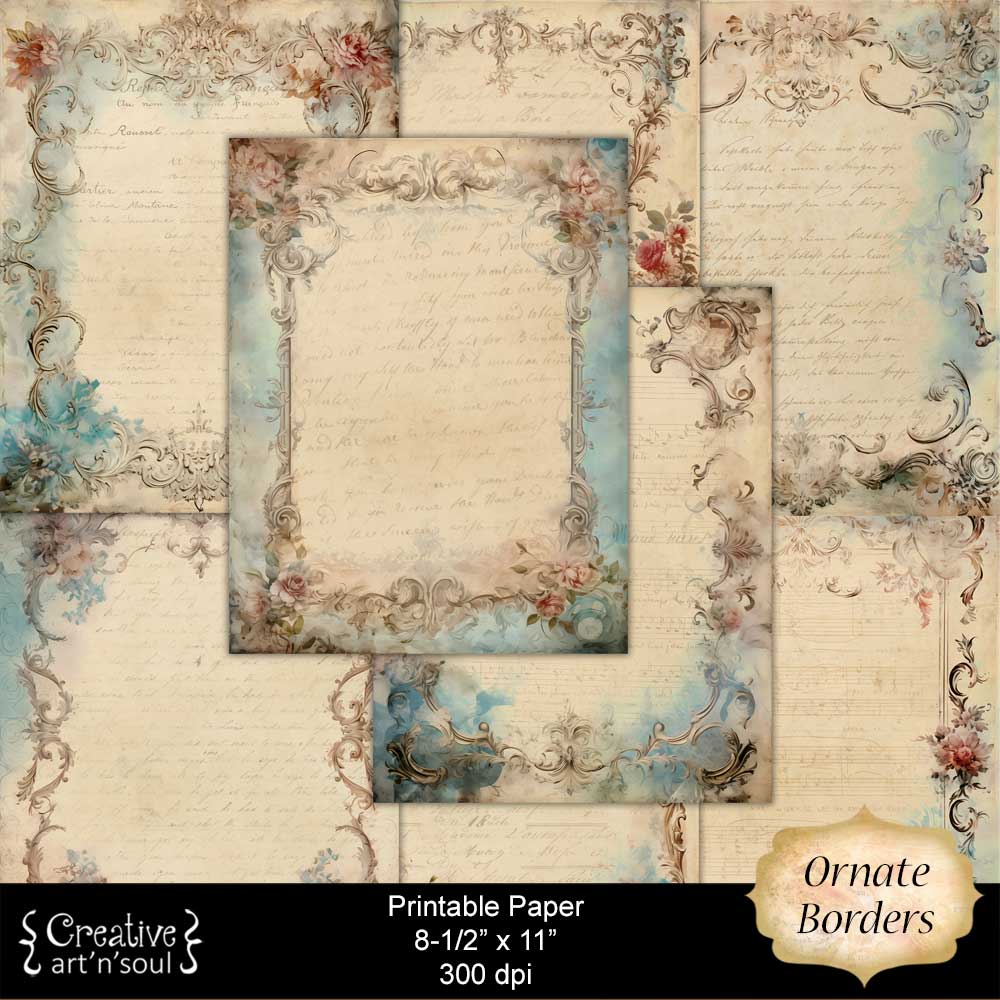 Printable Decorative Paper