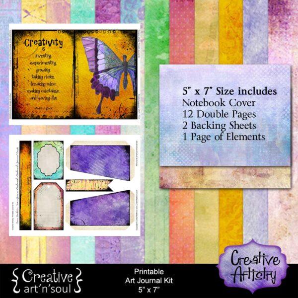 Creative Artistry Printable Art Journal