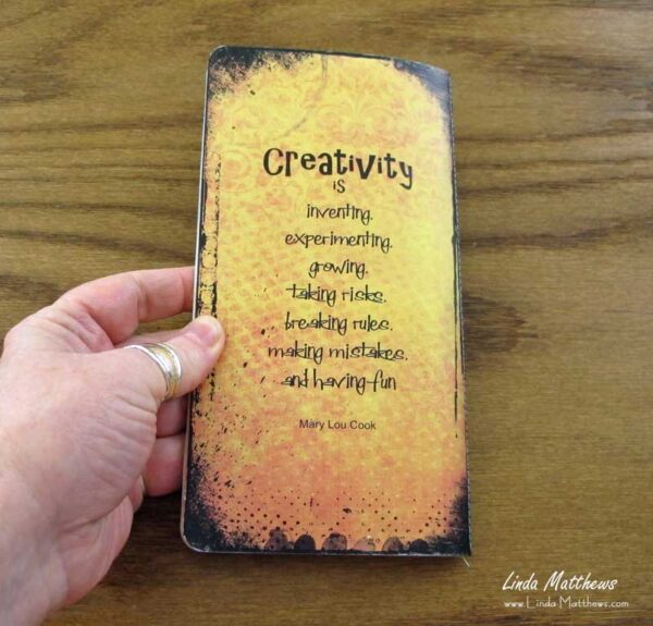 Creative Artistry Printable Traveler's Notebook Art Journal
