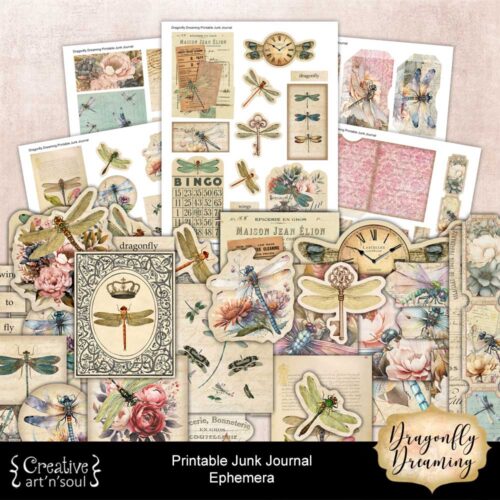 Printable Junk Journal Elements & Ephemera