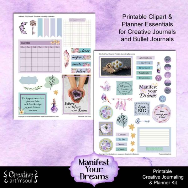 Printable Journal Planner Kit