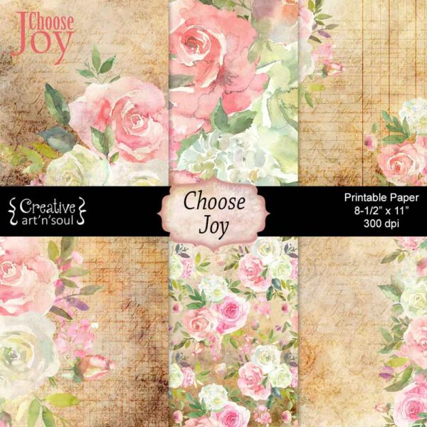 Printable Junk Journal Paper