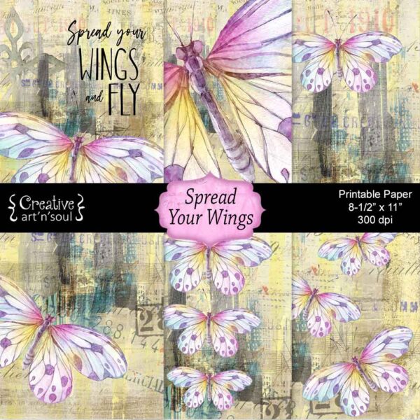 Printable Junk Journal Paper