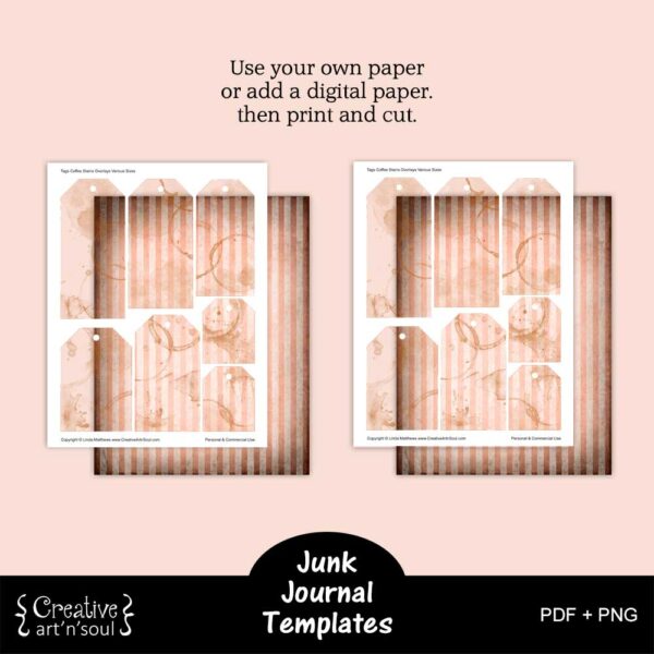 Printable Junk Journal Template