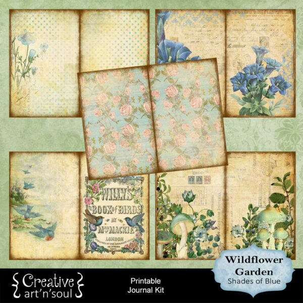 Wildflower Garden Printable Junk Journal