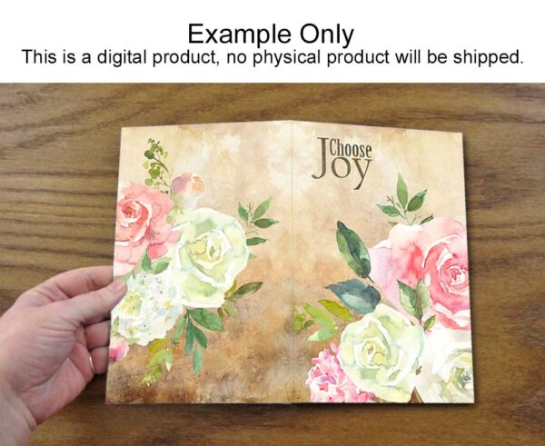 Choose Joy Printable Folder