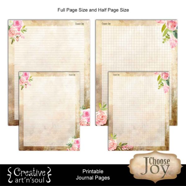 Printable Journal Pages