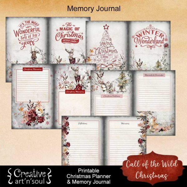 Christmas Planner and Memory Journal