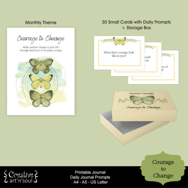 Printable Daily Journal Prompt Cards