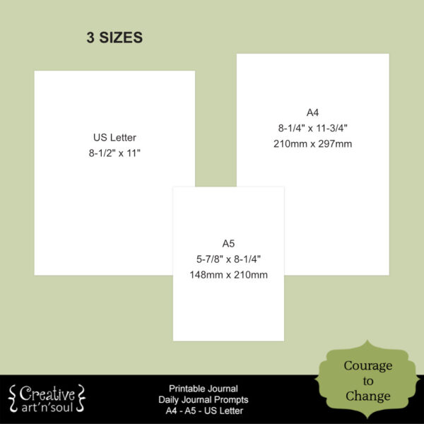 Printable Daily Journal Prompt Cards