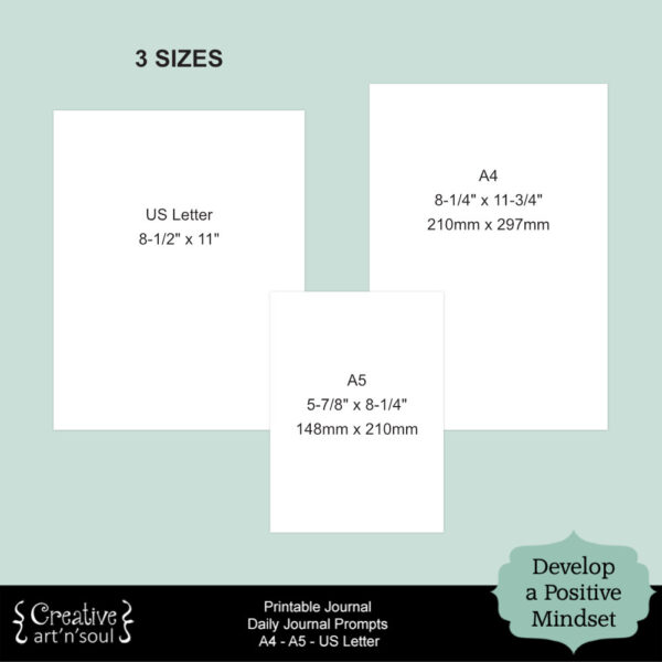 Printable Journal, Daily Journal Prompts