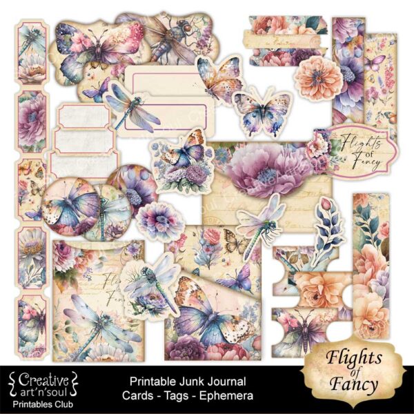 Printable Junk Journal Pages
