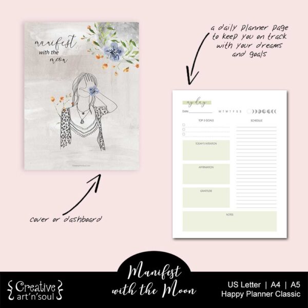 Guided Moon Journal and Planner