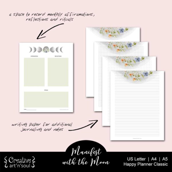 Guided Moon Journal and Planner