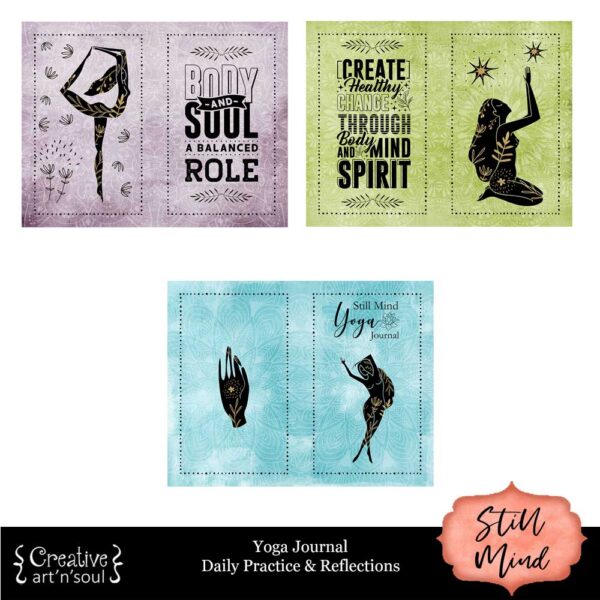 Be Still Printable Yoga Journal & Planner