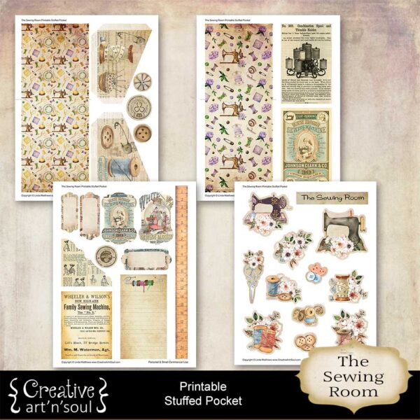 Printable Junk Journal Ephemera