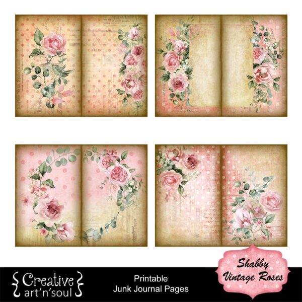 Printable Junk Journal Pages