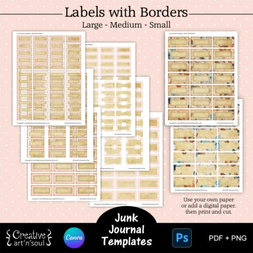 Printable Junk Journal Template