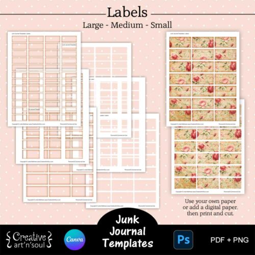 Printable Junk Journal Template