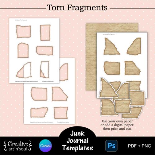 Printable Junk Journal Templates