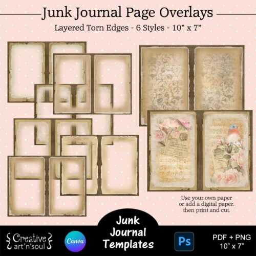 Printable Junk Journal Templates