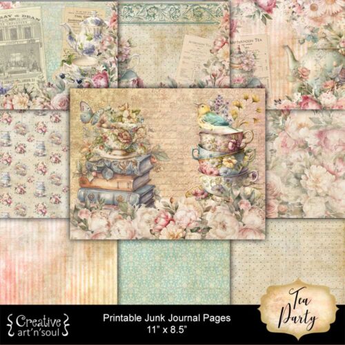 Printable Junk Journal Paper