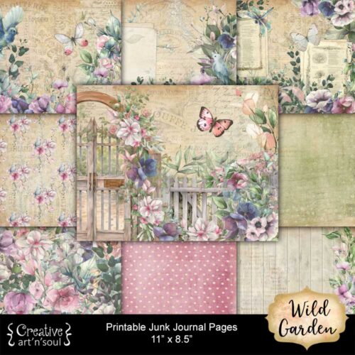 Printable Junk Journal Paper